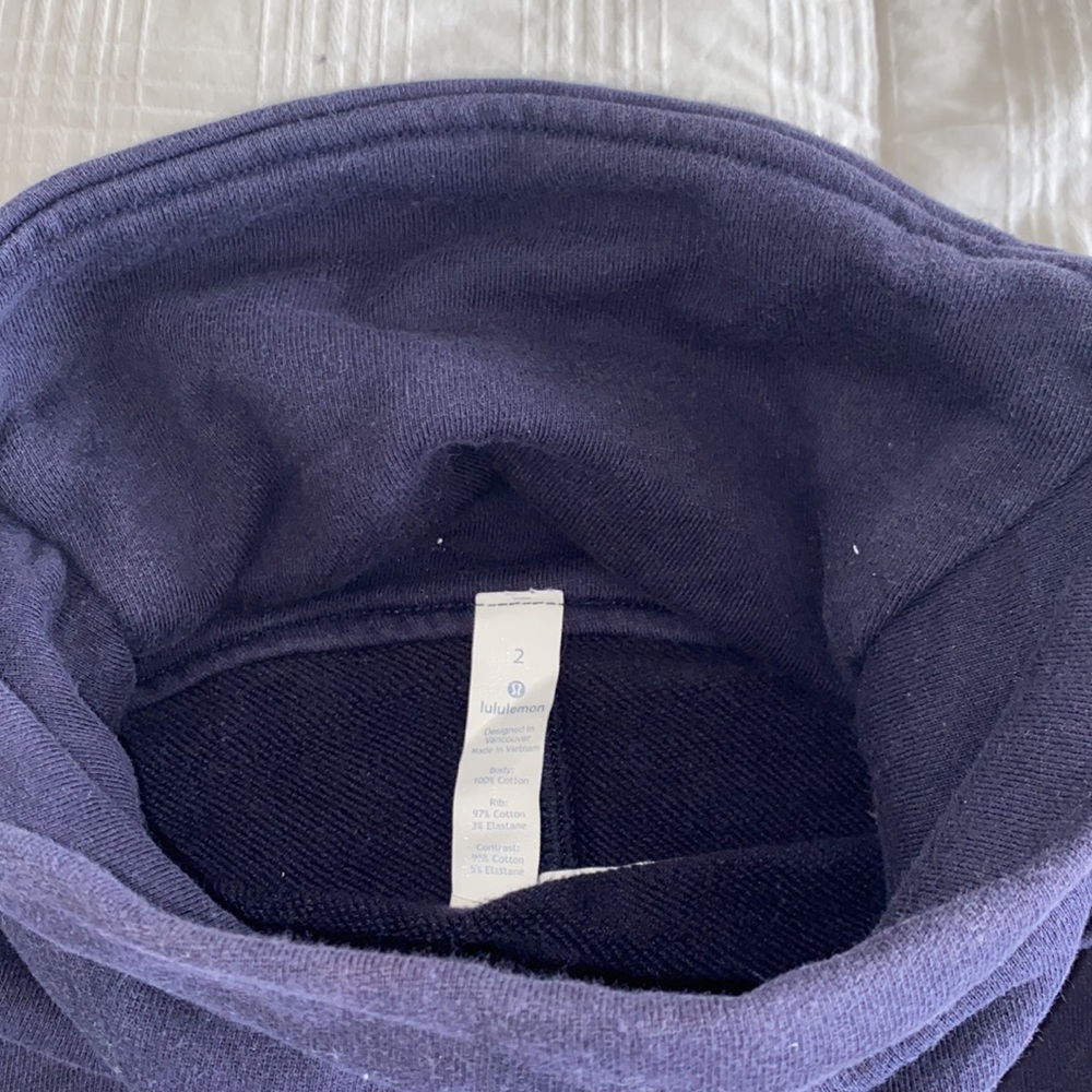 Lululemon Press Pause Turtle Neck Pullover (In Na… - image 3